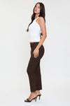 Hyperstretch Cropped Straight Pants in Coco (REG)