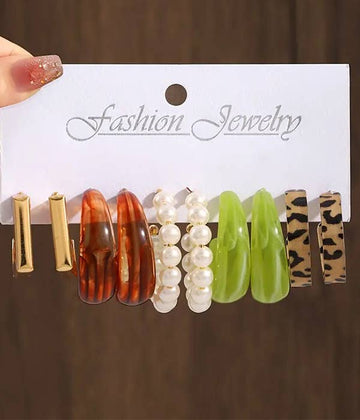 Resin Earring Set