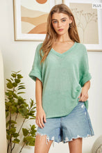 Lightweight Sweater Knit Tunic Top (PLUS)