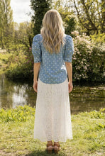 Collared Polka Dot Top (REG)