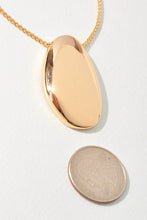 Minimalist Oval Necklace