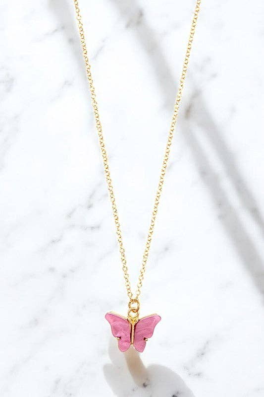 Dainty Butterfly Necklace