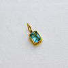 18k gold plated Birthstone Charms