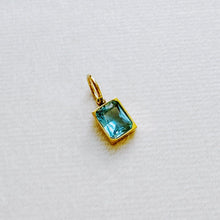 18k gold plated Birthstone Charms