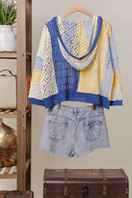 Patchwork Hoodie Cardigan (REG)