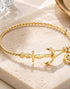 Nautical Anchor Hook Bracelet
