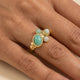 Multi Stone Cluster Bypass Ring