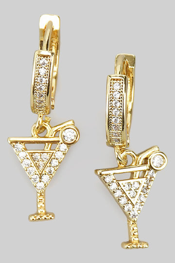 CZ Cocktail Earrings