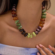 Irregular Beaded Necklace