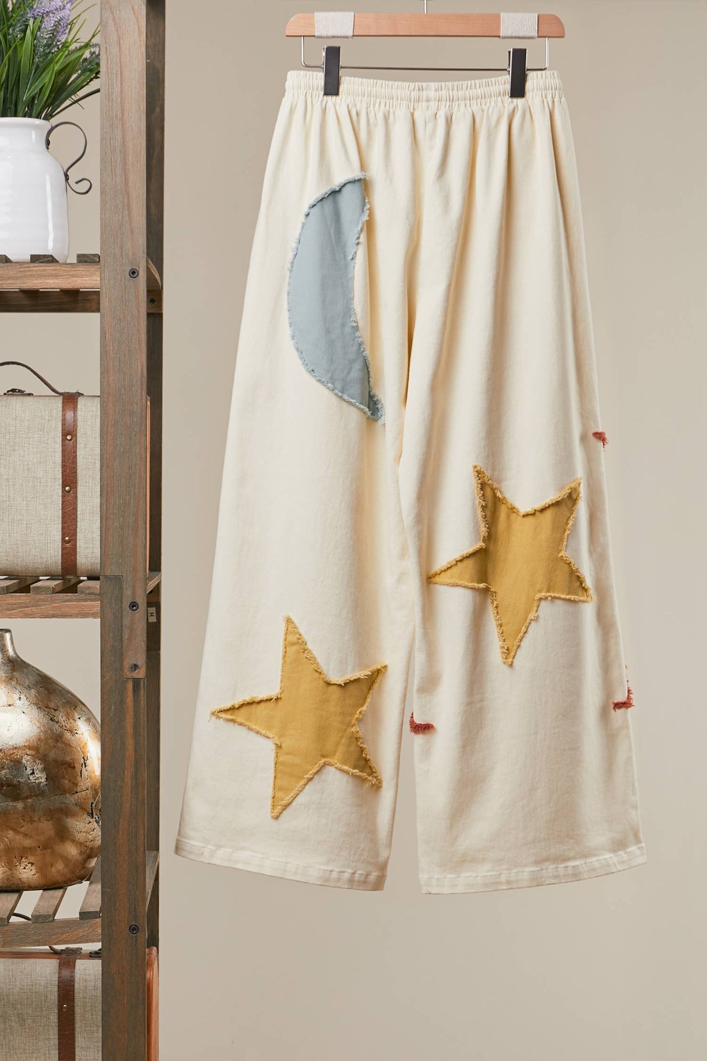 Celestial Patch Wide Pants (REG)