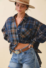 Kambrie Plaid Flannel Top (REG)