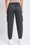 Nylon Pocket Jogger Pants in Black (REG)