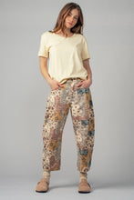 Boho Patchwork Wide Leg Pants (REG)