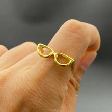 18K Glasses Ring