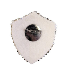 Vintage Pearl Crest Brooch