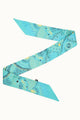 Turquoise Fashion Twilly Scarf