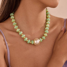 Chunky Pearl Resin Necklace