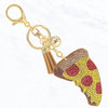 Pepperoni Pizza Keychain