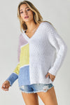 Half Color Block Sweater (REG)