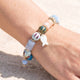Fishy Mixed Bead Stretch Bracelet