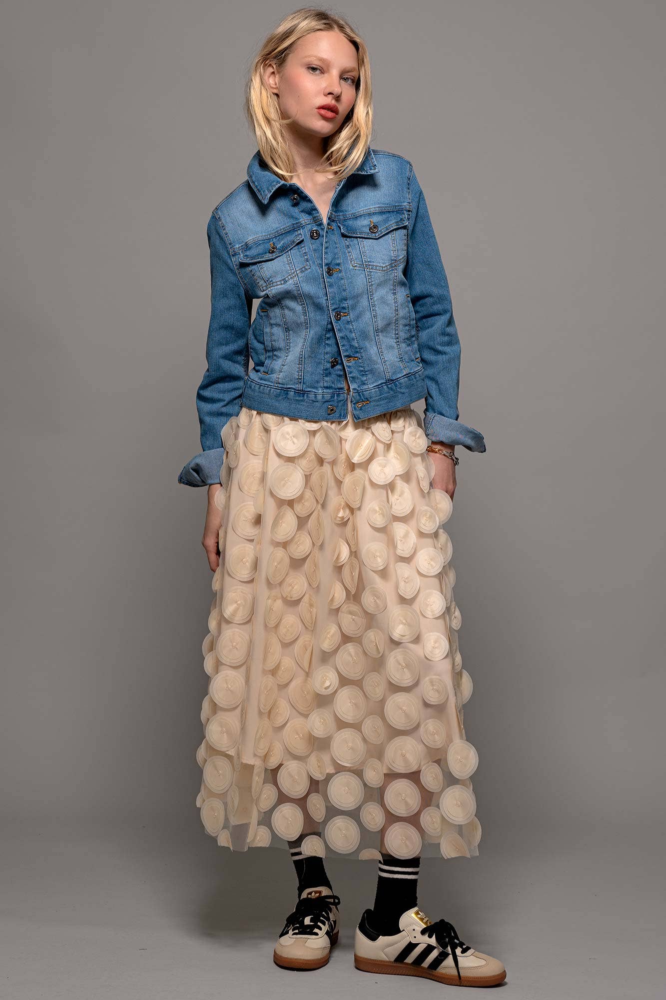 Classic Denim Trucker Jacket (REG)