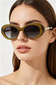 Oval Retro Sunlgasses