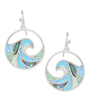 Epoxy Wave Earrings