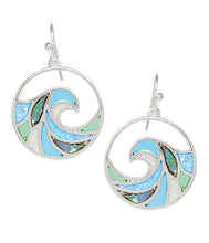 Epoxy Wave Earrings