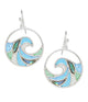 Epoxy Wave Earrings