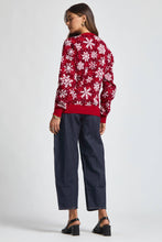 Plaid Snowflake Holiday Sweater (REG)