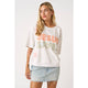 Jesus Saves Patchwork Tee in White (REG)