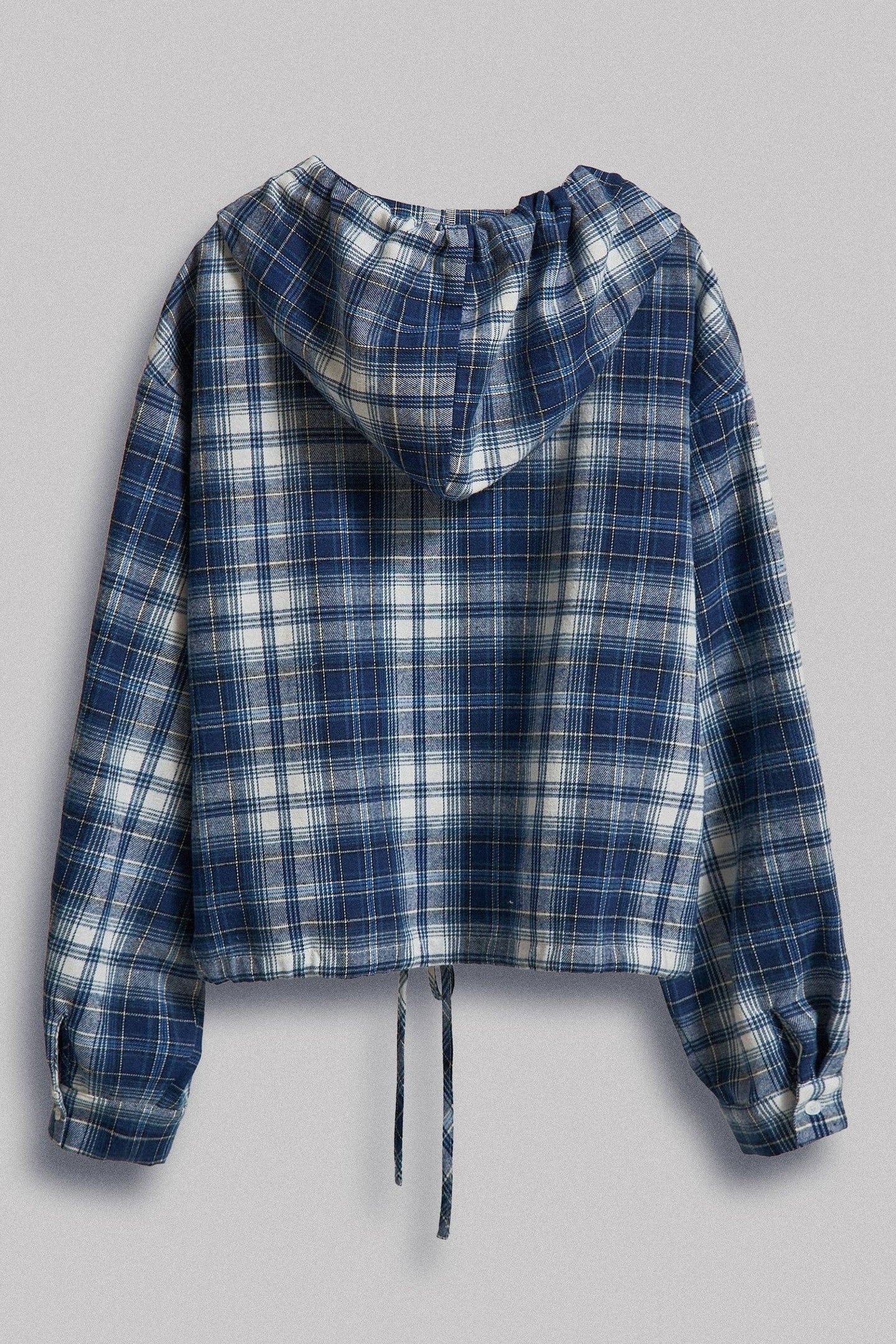 Navy Flannel Shacket (REG)