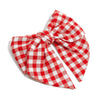 Gingham Hair Bow