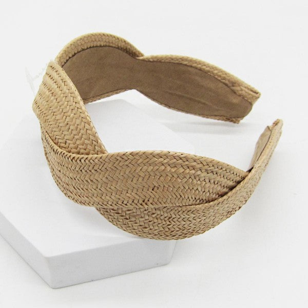 Twisted Straw Headband
