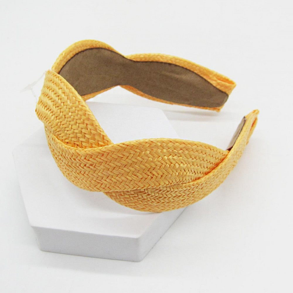 Twisted Straw Headband