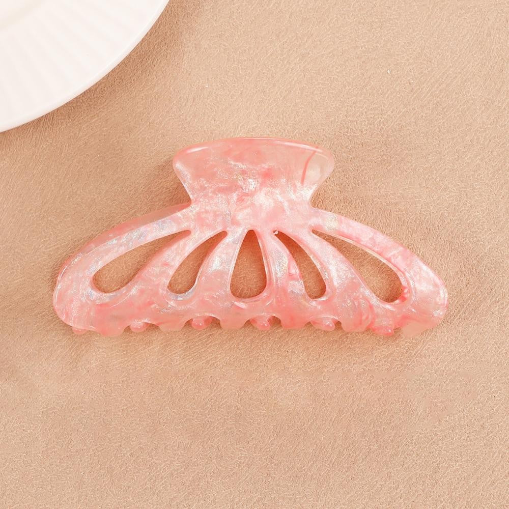 Glitter Marbled Claw Clip