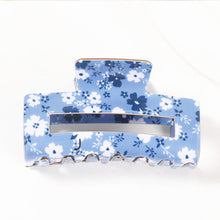 Floral Print Claw Clip