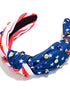 Rhinestone American Flag Headband