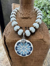 Mandala Bloom Charm Bracelet