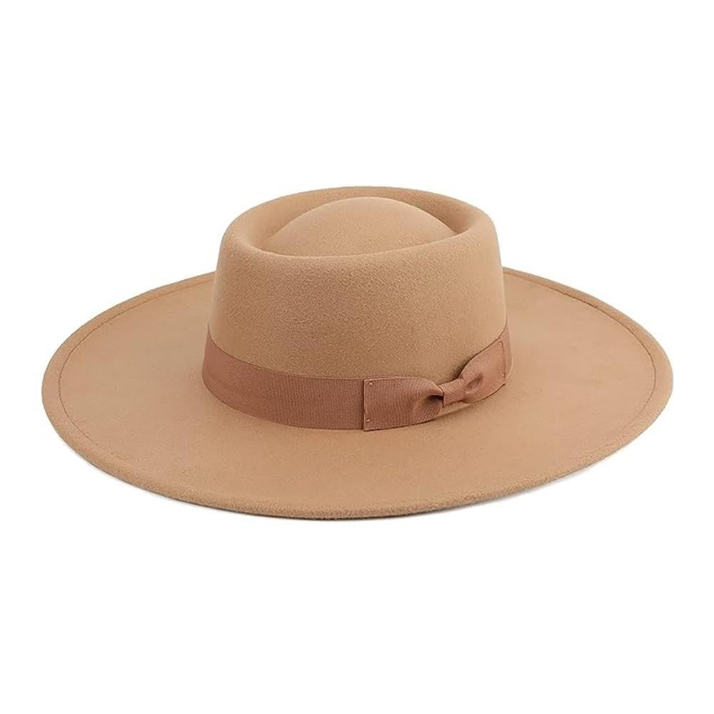 Wide Brim Felt Hat