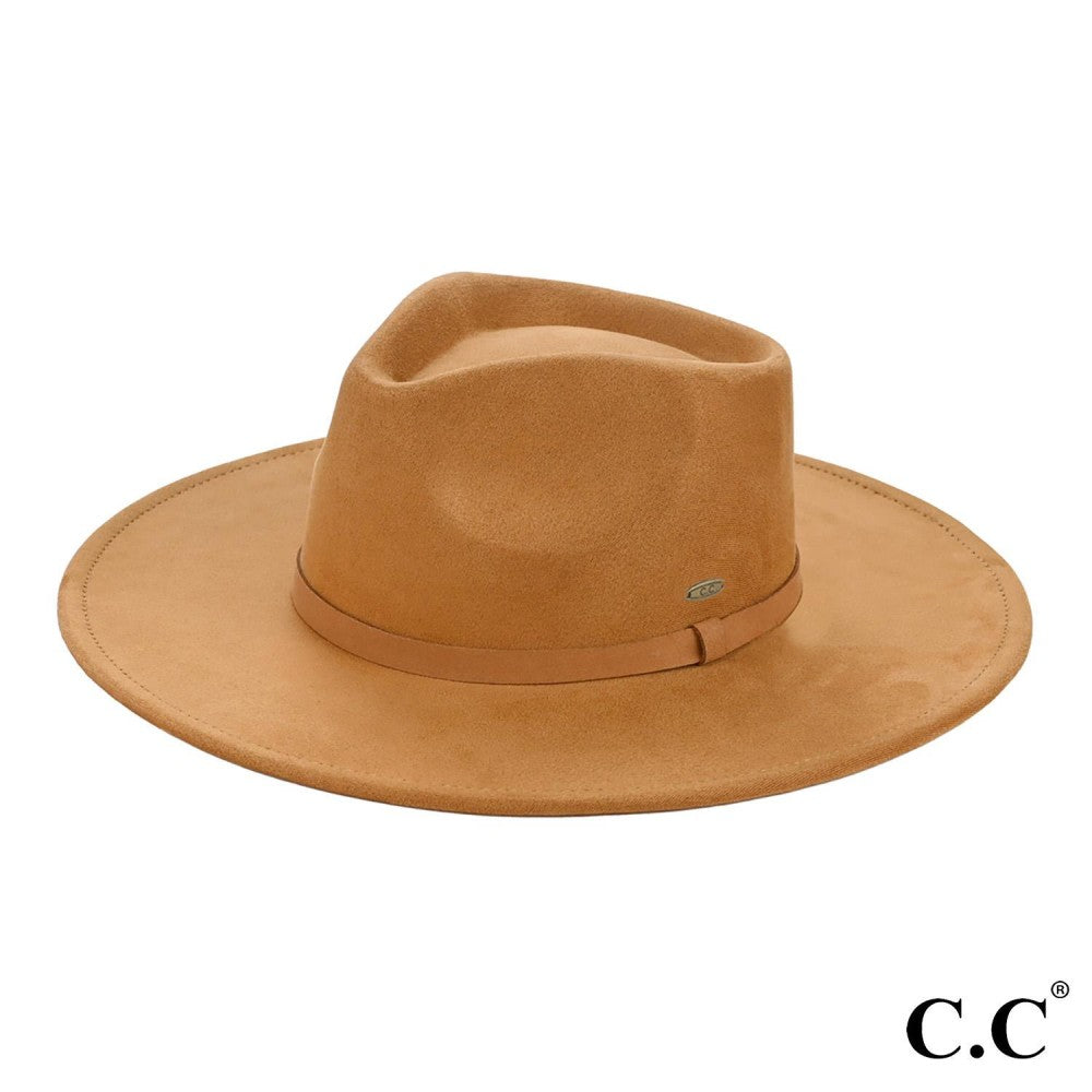 C.C. Faux Suede Rancher Hat