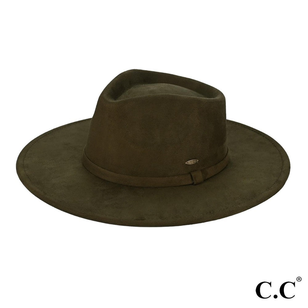 C.C. Faux Suede Hat