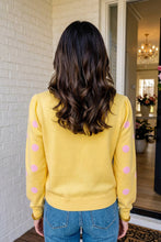 Yellow Polka Dot Cardigan (REG)