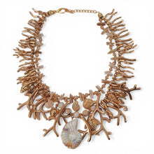 Gold Coral Necklace