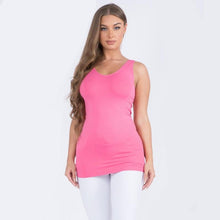 Hot Pink Seamless Reversible Tank