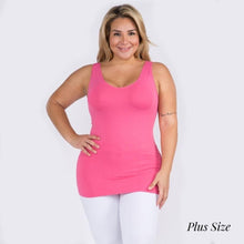 Hot Pink Seamless Reversible Tank