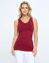 Burrgundy Reversible Seamless Tank (REG/PLUS)