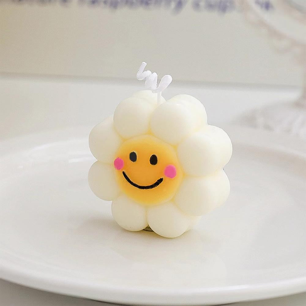 Happy Flower Candle