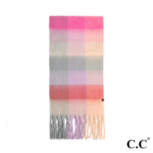 C.C. Checkered Scarf