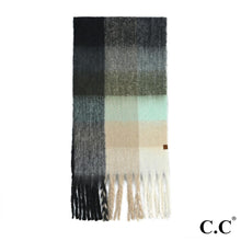 C.C. Checkered Scarf